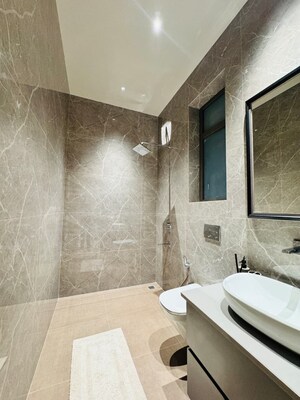 Attached Bathroom in 3 BHK Apartment at International Airport Road – for Sale