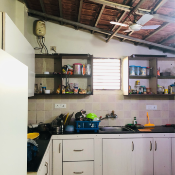 Kitchen in 2.5 BHK Villa at Sector 21 – for Rent
