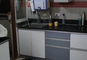 Kitchen in 3 BHK Apartment at Platinum Space Saaga, Near Nirma University On Sg Highway – for Rent