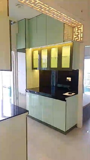 Kitchen in 3 BHK Apartment at Ankriksh Valley, Knowledge Park V Greater Noida – for Sale