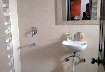 Bathroom in 2 BHK Apartment at Ushay Towers, Kundli – for Rent