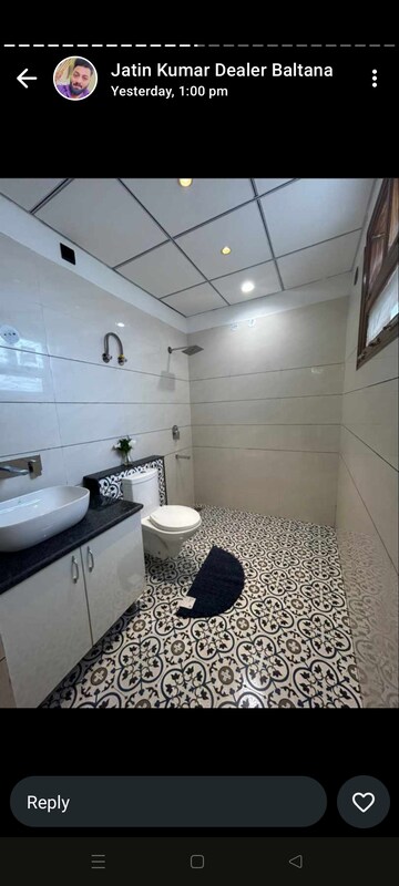 Bathroom in 2 BHK Apartment at Alliance The Eminence, Singhpura – for Rent