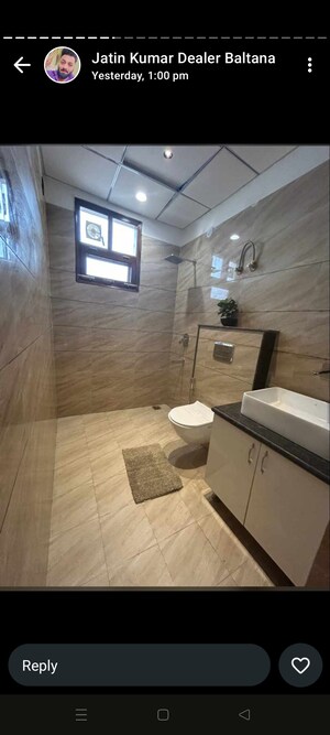 Bathroom in 2 BHK Apartment at Alliance The Eminence, Singhpura – for Rent