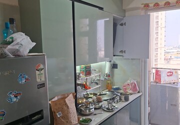 Kitchen in 2 BHK Apartment at Signature The Millennia 3, Sector 37d – for Rent