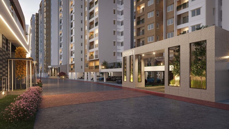 Exterior View, sowparnika-rhythm-of-rain 3 Bedroom 1601 Sq.Ft. Apartment In Whitefield Bangalore 9353004