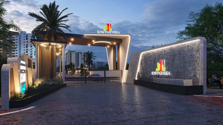 Exterior View, sowparnika-rhythm-of-rain 3 Bedroom 1601 Sq.Ft. Apartment In Whitefield Bangalore 9353004