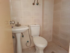 Bathroom in 2 BHK Apartment at Habitech Panch Tatva, Tech Zone 4 Greater Noida – for Rent