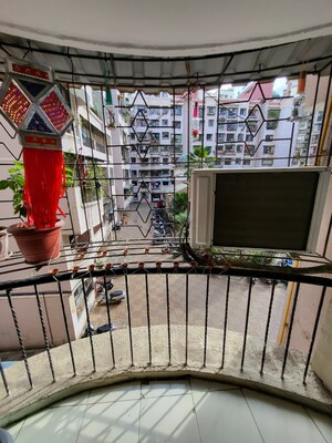 Balcony in 1 BHK Apartment at Bhumiraj Woods, Kharghar Sector 20 – for Sale