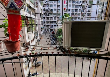 Balcony in 1 BHK Apartment at Bhumiraj Woods, Kharghar Sector 20 – for Sale