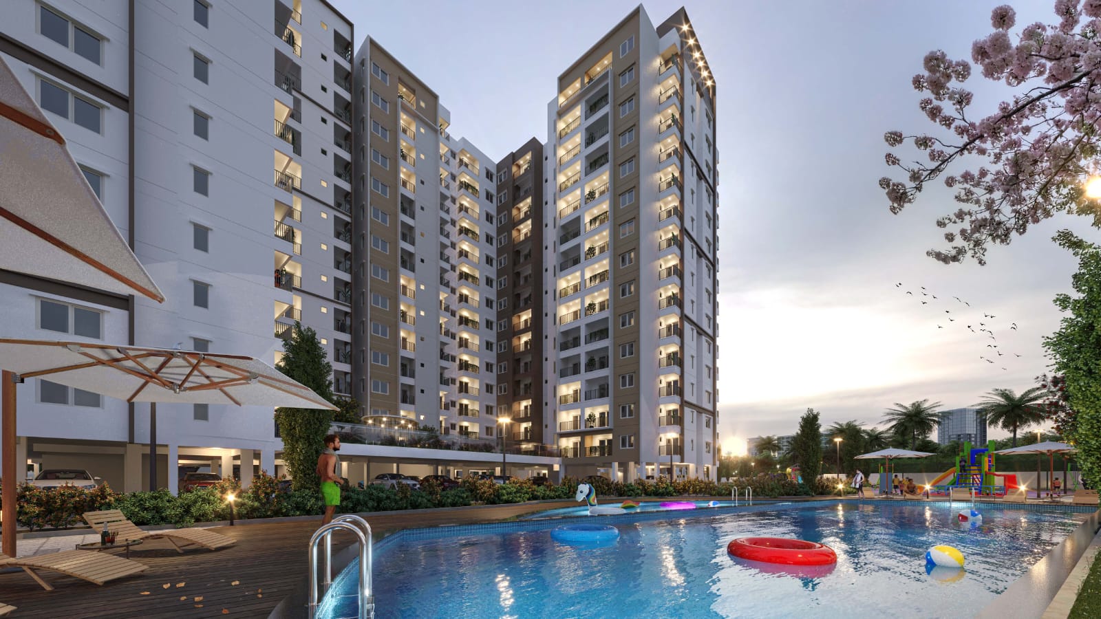 3 BHK Apartment For Sale in Sowparnika Rhythm Of Rain