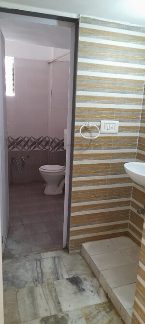 Staircase in 4 BHK Apartment at Aaradhya, Thaltej – for Rent