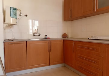 Kitchen in 3 BHK Apartment at Sandwoods Spangle Heights, Dhakoli – for Rent