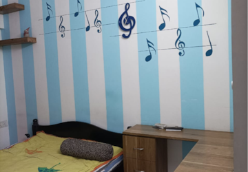 Team Area in 2 BHK Apartment at Runwal Doris, Kolshet Road – for Rent