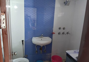 Bathroom in 3 BHK Apartment at Prem Satyam Swastik Apartment, Patiala Road – for Rent