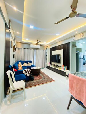 Living Room in 2 BHK Apartment at Salunkhe Vihar Society – for Rent