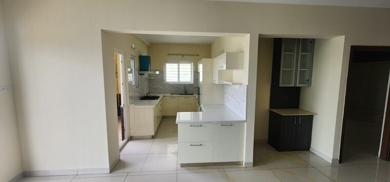 Kitchen, aparna-cyber-life 3 Bedroom 1685 Sq.Ft. Apartment In Nallagandla Hyderabad 9353467