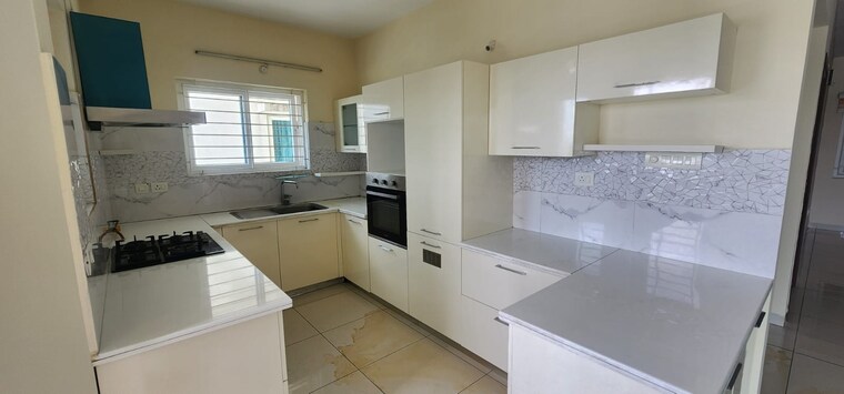 Kitchen, aparna-cyber-life 3 Bedroom 1685 Sq.Ft. Apartment In Nallagandla Hyderabad 9353467