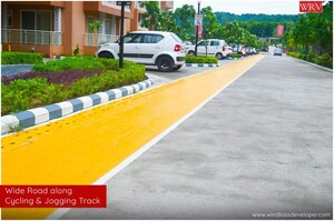 Swimming Pool in 4 BHK Apartment at Windlass River Valley, Harrawala – for Rent