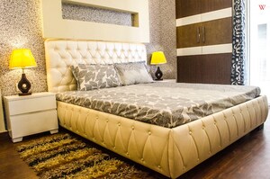 Bedroom in 4 BHK Apartment at Windlass River Valley, Harrawala – for Rent