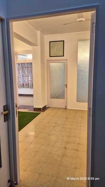 Living Room in 1 BHK Apartment at Churchgate Mansion, Churchgate – for Rent