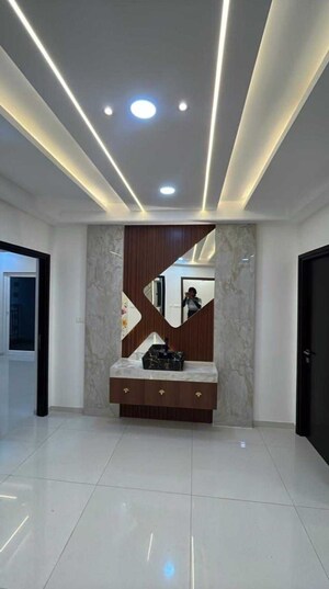 Living Room in 3 BHK Apartment at Rajapushpa Provincia, Narsingi – for Sale