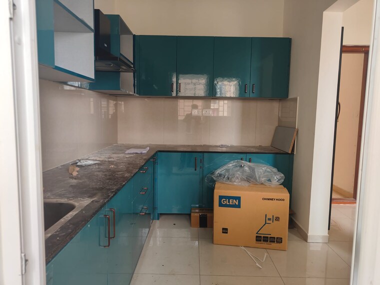 Kitchen, snn-raj-grandeur 3 Bedroom 1375 Sq.Ft. Apartment In Bommanahalli Bangalore 9353315
