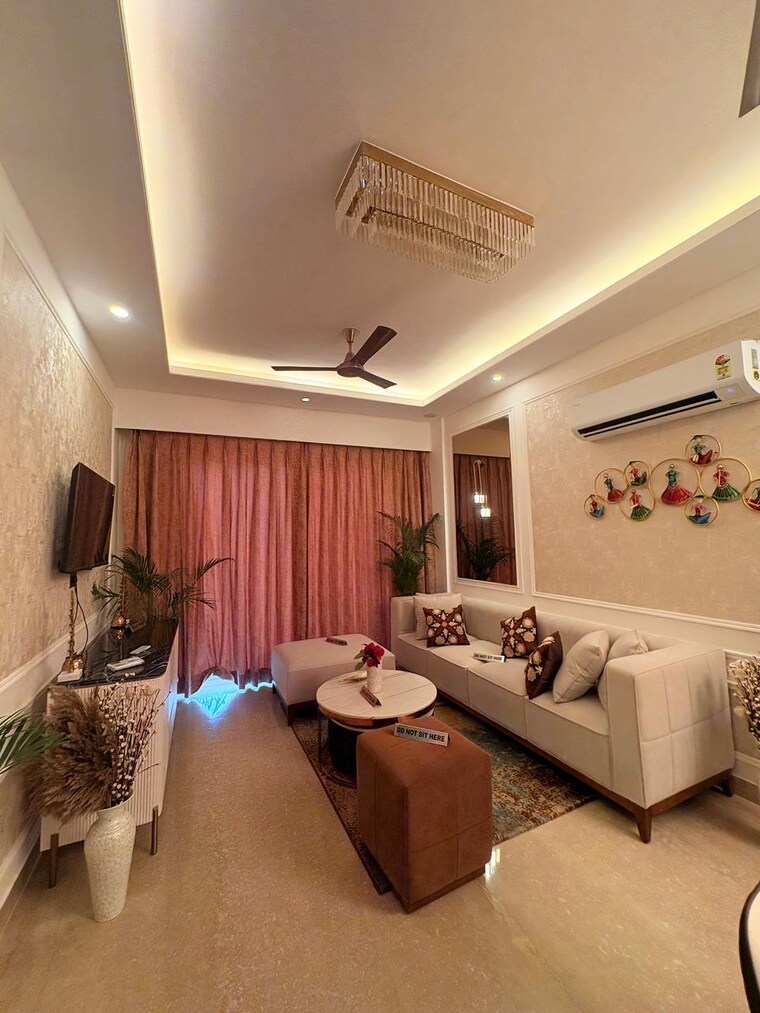 Living Room, mks-county 3 Bedroom 1550 Sq.Ft. Builder Floor In Sohna Sector 2 Gurgaon 9353871