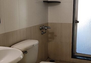 Bathroom in 1 BHK Apartment at Hiranandani Estate, Ghodbunder Road – for Rent
