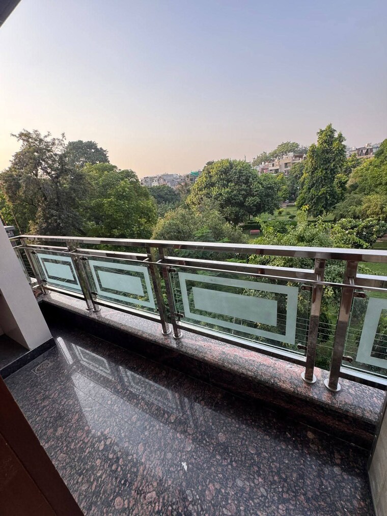 Balcony, saket 3 Bedroom 1200 Sq.Ft. Builder Floor In Saket Delhi 9353919