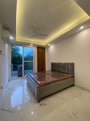 Bedroom in 2 BHK Builder Floor at Freedom Fighters Enclave – for Rent