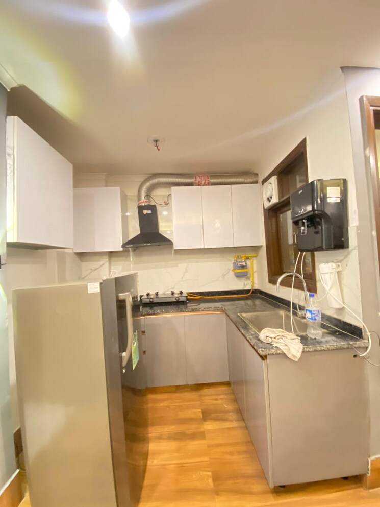 Kitchen, freedom fighters enclave 2 Bedroom 1000 Sq.Ft. Builder Floor In Freedom Fighters Enclave Delhi 9353932