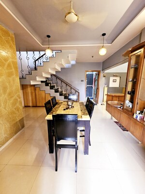 Living Room in 4 BHK Builder Floor at Parshwa Girnar Tirth, Kalyan West – for Sale