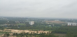 Plot Area in 2 BHK Apartment at Bhartiya Nikoo Homes, Thanisandra Main Road – for Rent