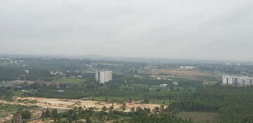 Plot Area in 2 BHK Apartment at Bhartiya Nikoo Homes, Thanisandra Main Road – for Rent