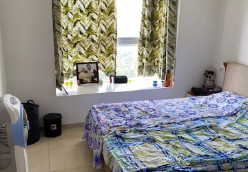 Bedroom in 2 BHK Apartment at Bhartiya Nikoo Homes, Thanisandra Main Road – for Rent