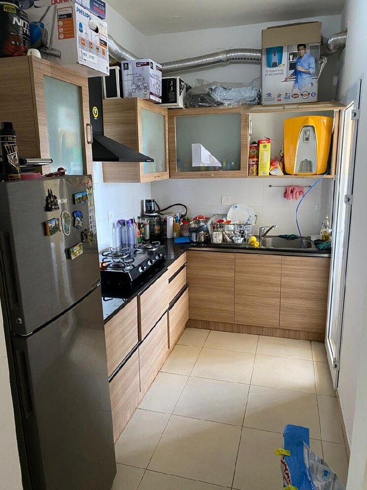 Kitchen, bhartiya-nikoo-homes 2 Bedroom 1056 Sq.Ft. Apartment In Thanisandra Main Road Bangalore 9353929