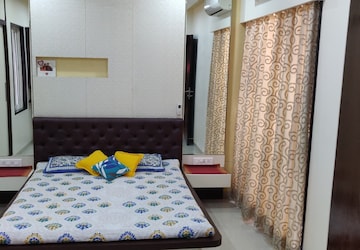 Bedroom in 3 BHK Apartment at Siddhachal Apartment 8, Vasant Vihar – for Rent