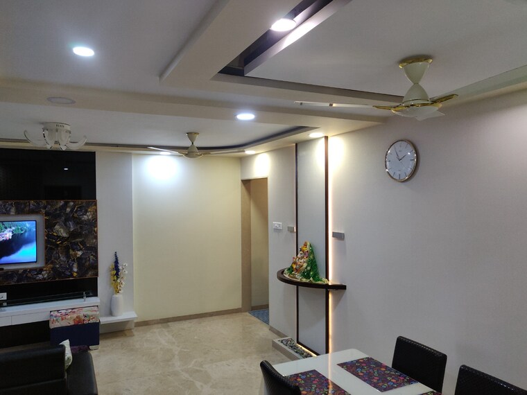 Living Room, siddhachal-apartment-8 3 Bedroom 1250 Sq.Ft. Apartment In Vasant Vihar Thane 9354063