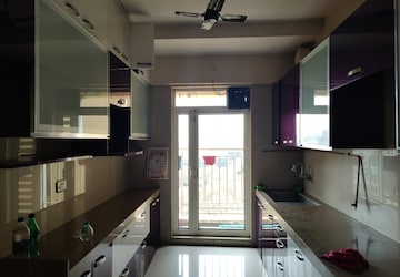 Kitchen in 3 BHK Apartment at Siddhachal Apartment 8, Vasant Vihar – for Rent
