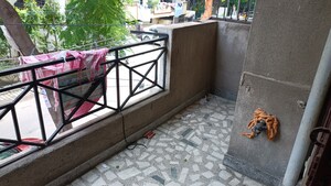 Balcony in 1 BHK Builder Floor at Vaishali Sector 4 – for Rent