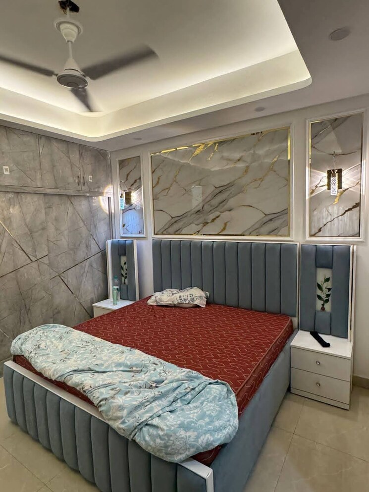 Bedroom, freedom fighters enclave 2 Bedroom 1000 Sq.Ft. Apartment In Freedom Fighters Enclave Delhi 9354295
