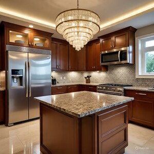 Kitchen in 3 BHK Apartment at Liberty Bay Vue, Malad West – for Sale