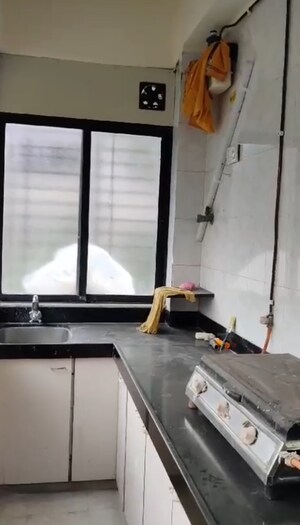 Kitchen in 1 BHK Apartment at K Patel Five Garden, Matunga – for Rent