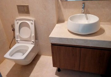 Bathroom in 4 BHK Apartment at Prestige White Meadows Villas, Whitefield – for Rent