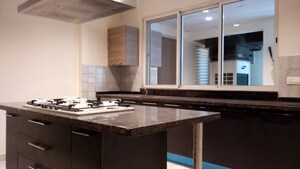 Kitchen in 4 BHK Apartment at Prestige White Meadows Villas, Whitefield – for Rent