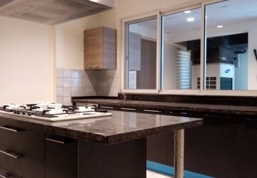Kitchen in 4 BHK Apartment at Prestige White Meadows Villas, Whitefield – for Rent