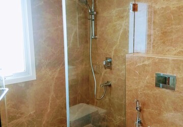 Bathroom in 4 BHK Apartment at Prestige White Meadows Villas, Whitefield – for Rent