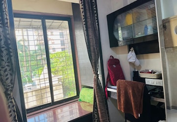 Master Bedroom in 1 BHK Apartment at Rabale – for Rent