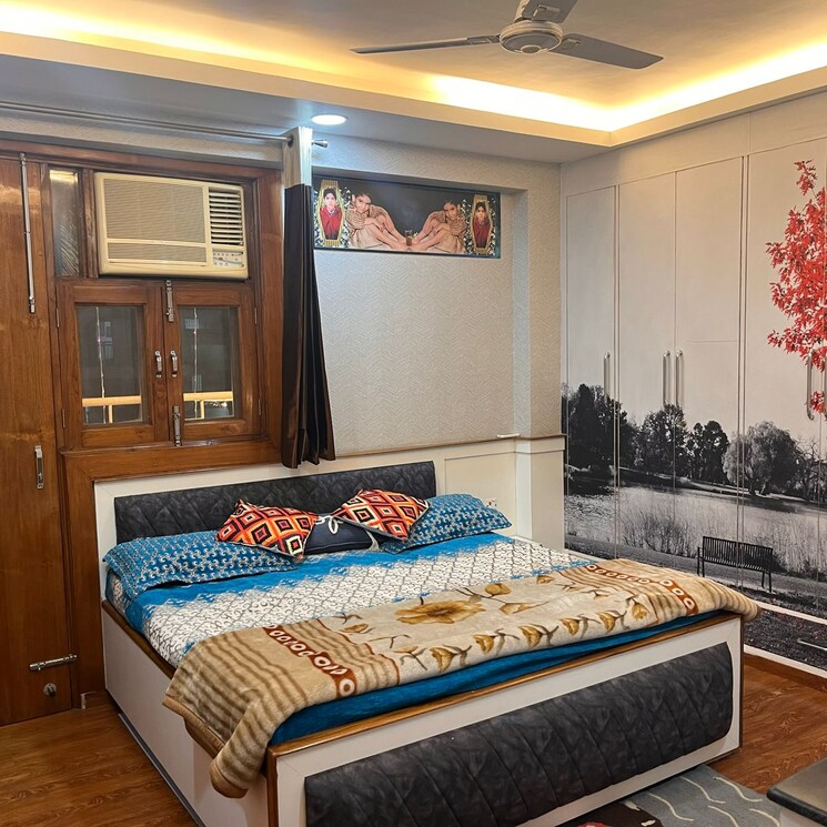 Bedroom, kw-srishti 3 Bedroom 1425 Sq.Ft. Apartment In Raj Nagar Extension Ghaziabad 9354462