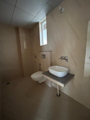 Bathroom in 4 BHK Apartment at Affinity Greens, International Airport Road – for Rent